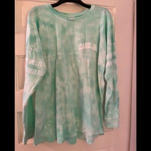 Exist tye dye long sleeve (Carolina) spirit tee Sz Large/XL